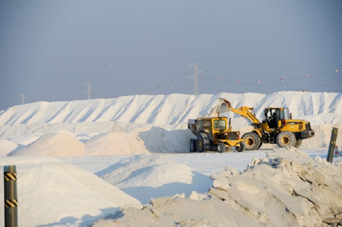 salt coarse from Botswana
