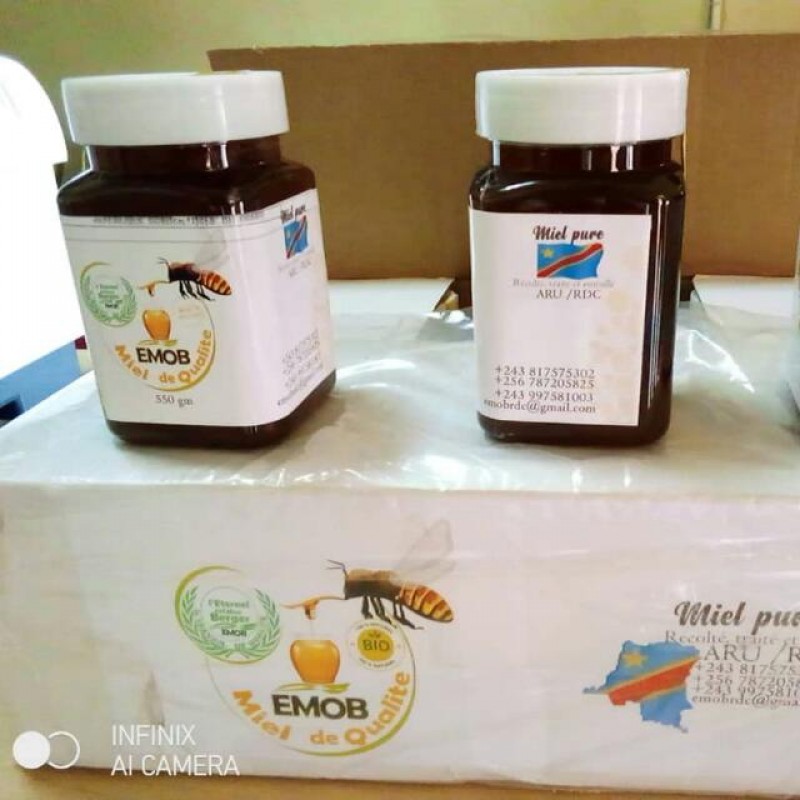 Honey raw from DRC Congo