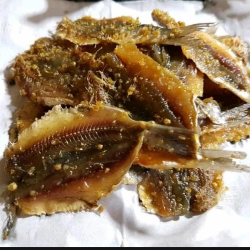 Dried sweet jerky salted fish from Indonesia