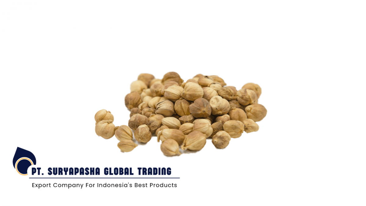 White Cardamom Jute Bag from Indonesia