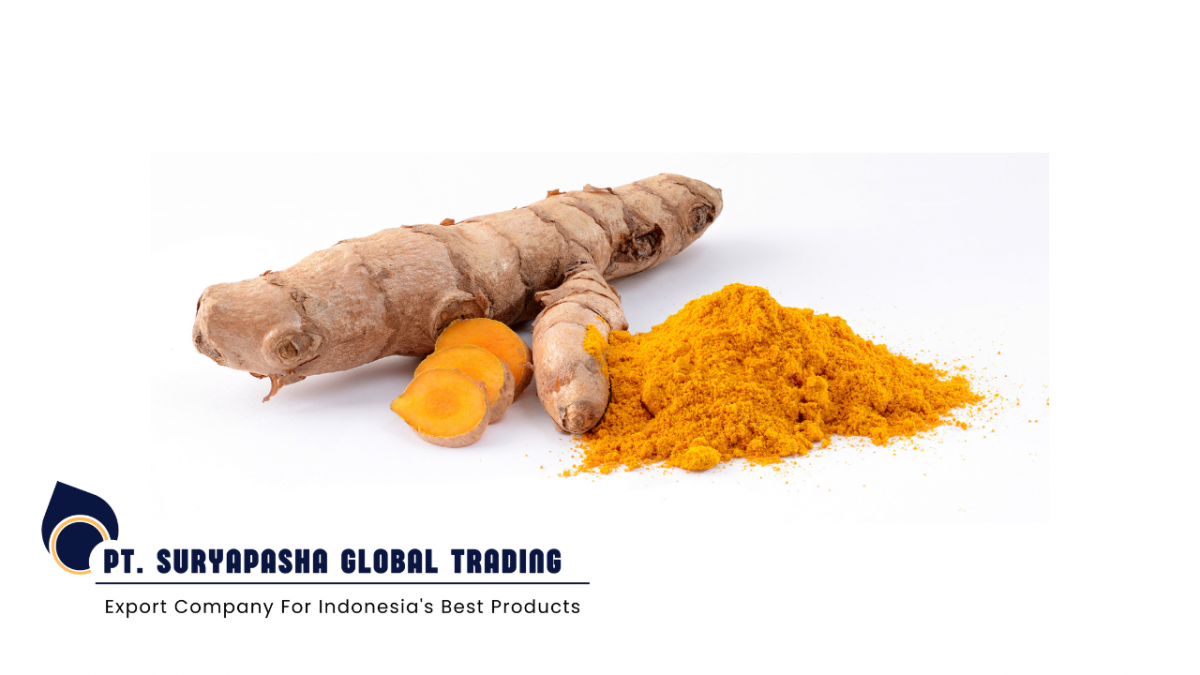 Fresh Turmeric PVC Box from Indonesia
