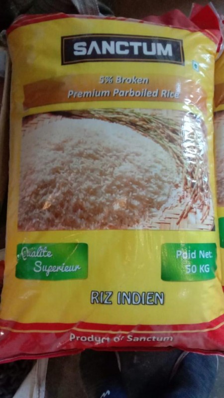 Indian Rice -IR 64 parboiled 5% Broken white from India