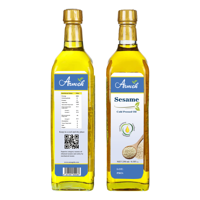 Cold Pressed Sesame Oil from Iran