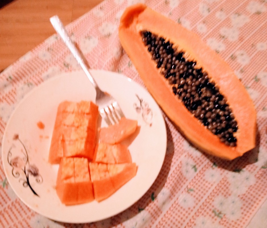 Papaya from Kenya