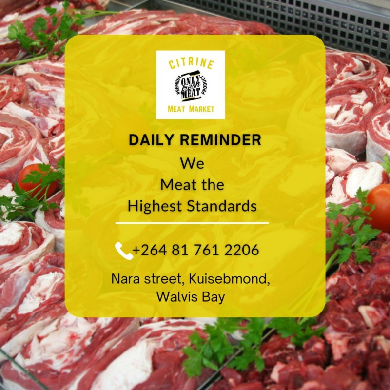 Beef from Namibia
