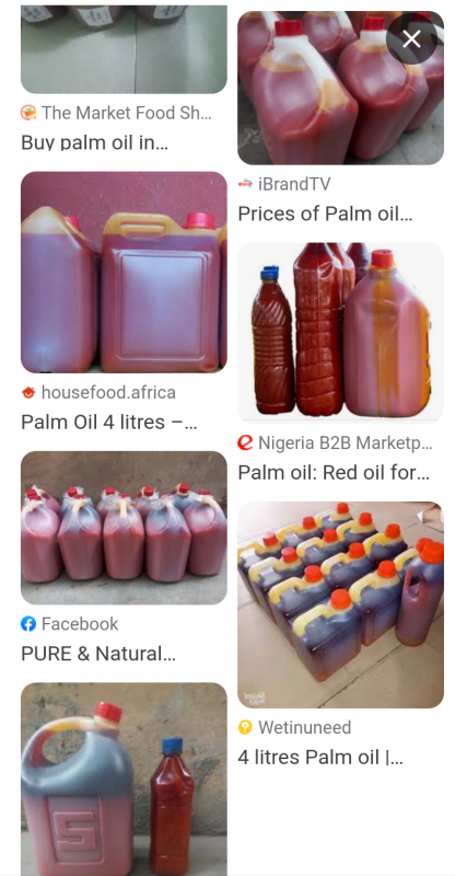 Palm oil from Nigeria