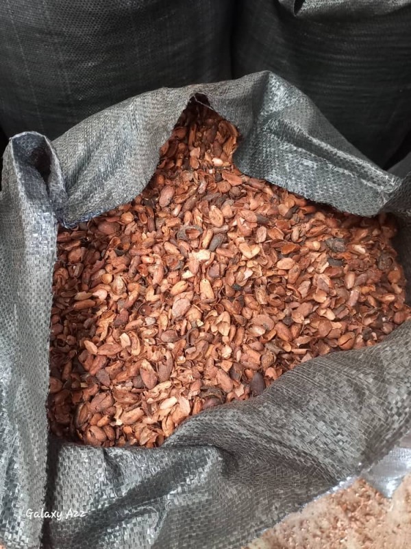 Cocoa shells from Nigeria