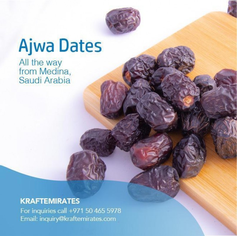Dates fruit and it’s associated products from Arabia Saudita