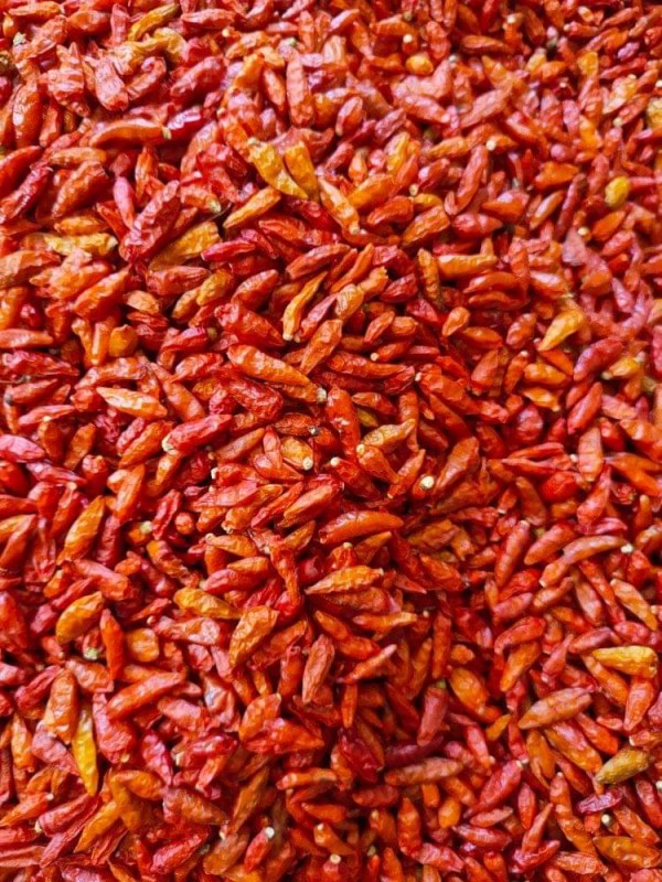 Bird Eye Chillis from Tanzania