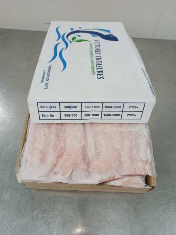 Nile perch fillets from Uganda
