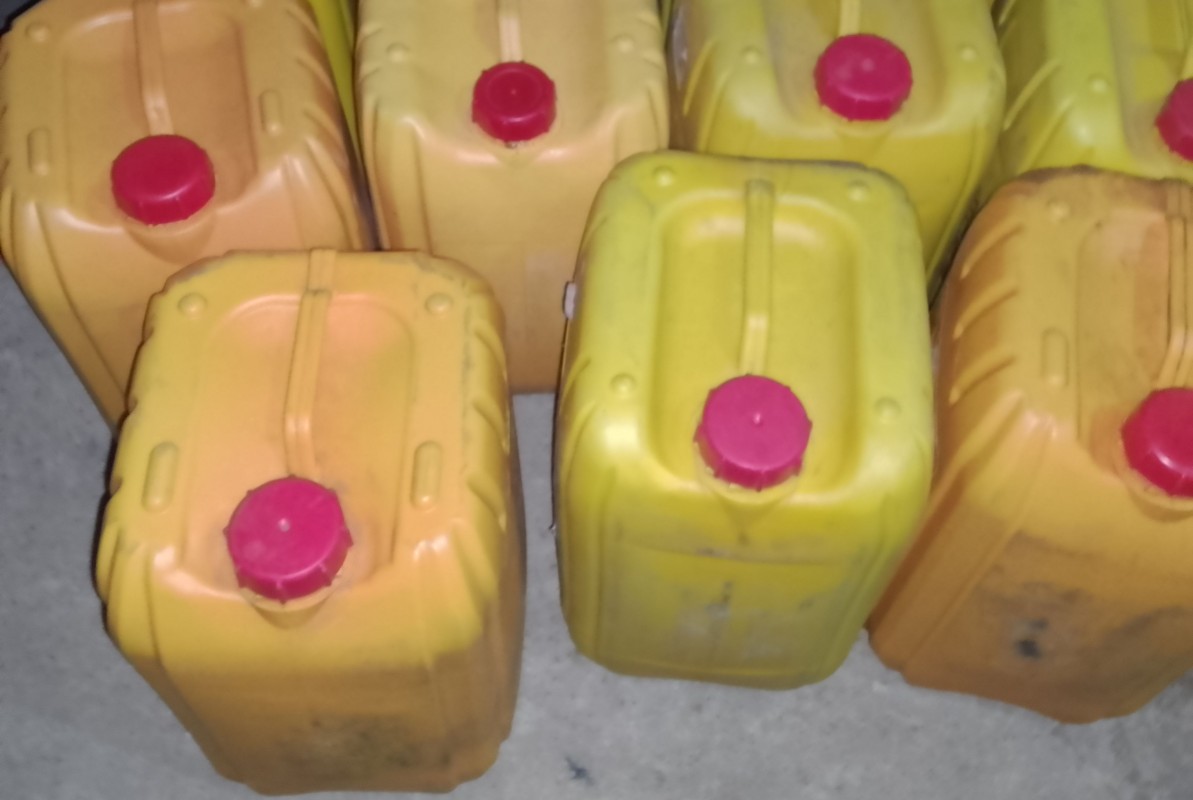Joan's honey shop from Uganda