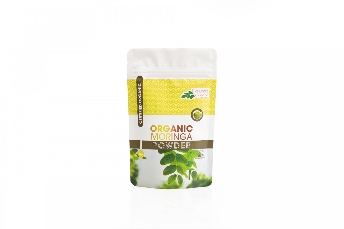 Pó Vegano de Moringa Orgânico Certificado from África do Sul