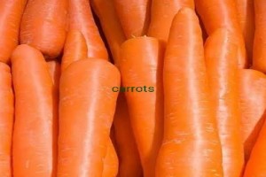 Carrots from Indonesia
