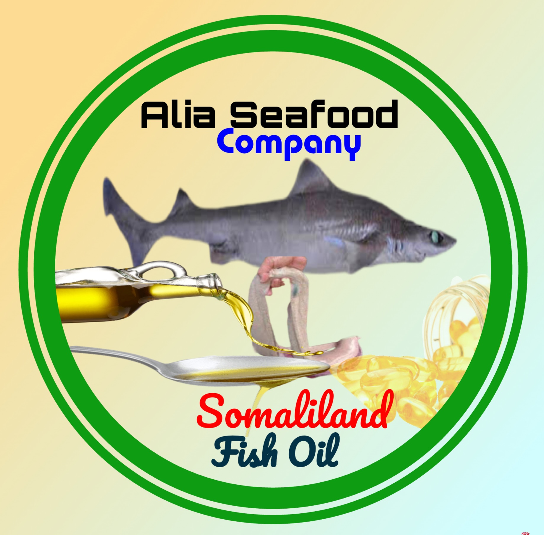 Alia Seafood and Fish Oil Company stellt hochwertige Gulper Shark Leberölprodukte vor – Somaliland Fish Oil from Somalia