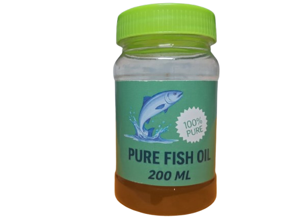 Aceite de pescado puro ANU’S Herbals – Aceite 100% natural y artesanal rico en Omega-3 para piel, cabello y salud articular (200 ml) from Territorio Británico del Océano Índico