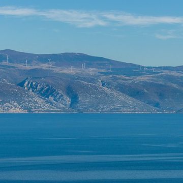 Wind farm in Croatia