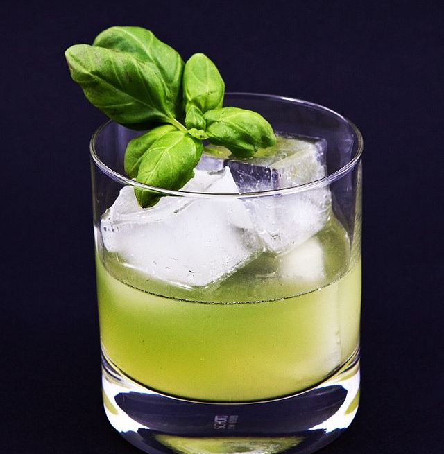 Gin and basil smash: Credit, Wikimedia Commons Gin and juice