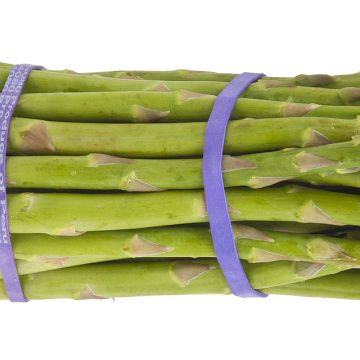 A bundle of asparagus spears