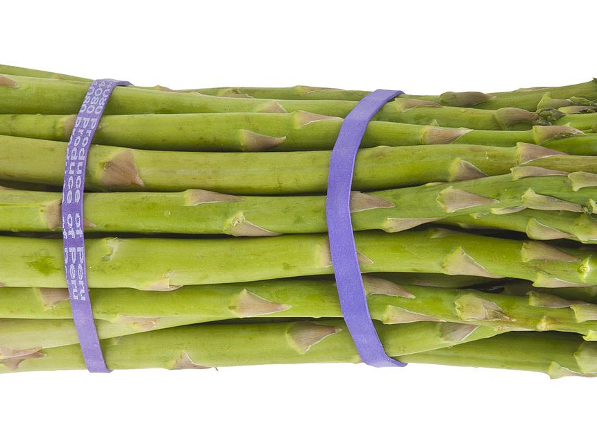 Asparagus bundle: Credit, Wikimedia Commons A bundle of asparagus spears