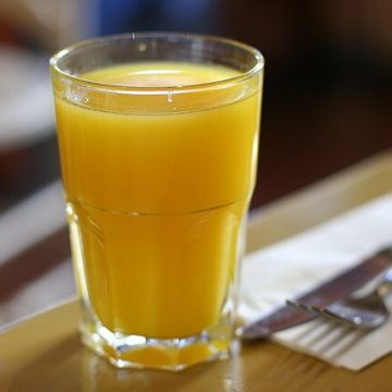 Fresh orange juice