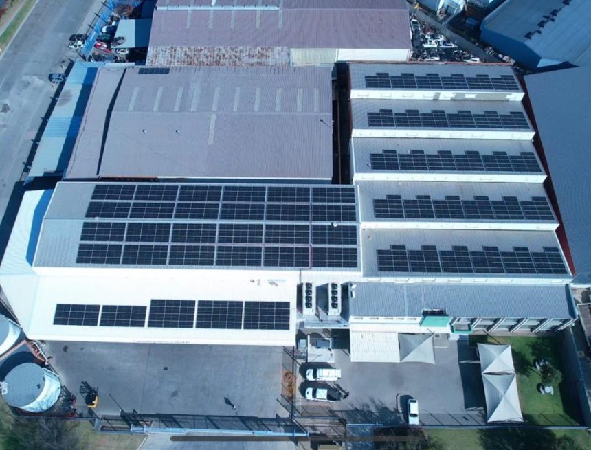 An aerial view of solar panels on the roofs of Tru-Cape’s Johannesburg depot. Solar energy initiatives are also underway at the company’s offices in Somerset West. The solar projects can potentially reduce scope one and two emissions by approximately 28%. “A strong climate commitment could differentiate us in certain markets,” says Tru-Cape