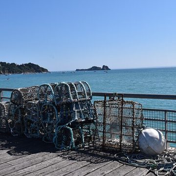 rope-less lobster fishing will replace traditional pots like these
